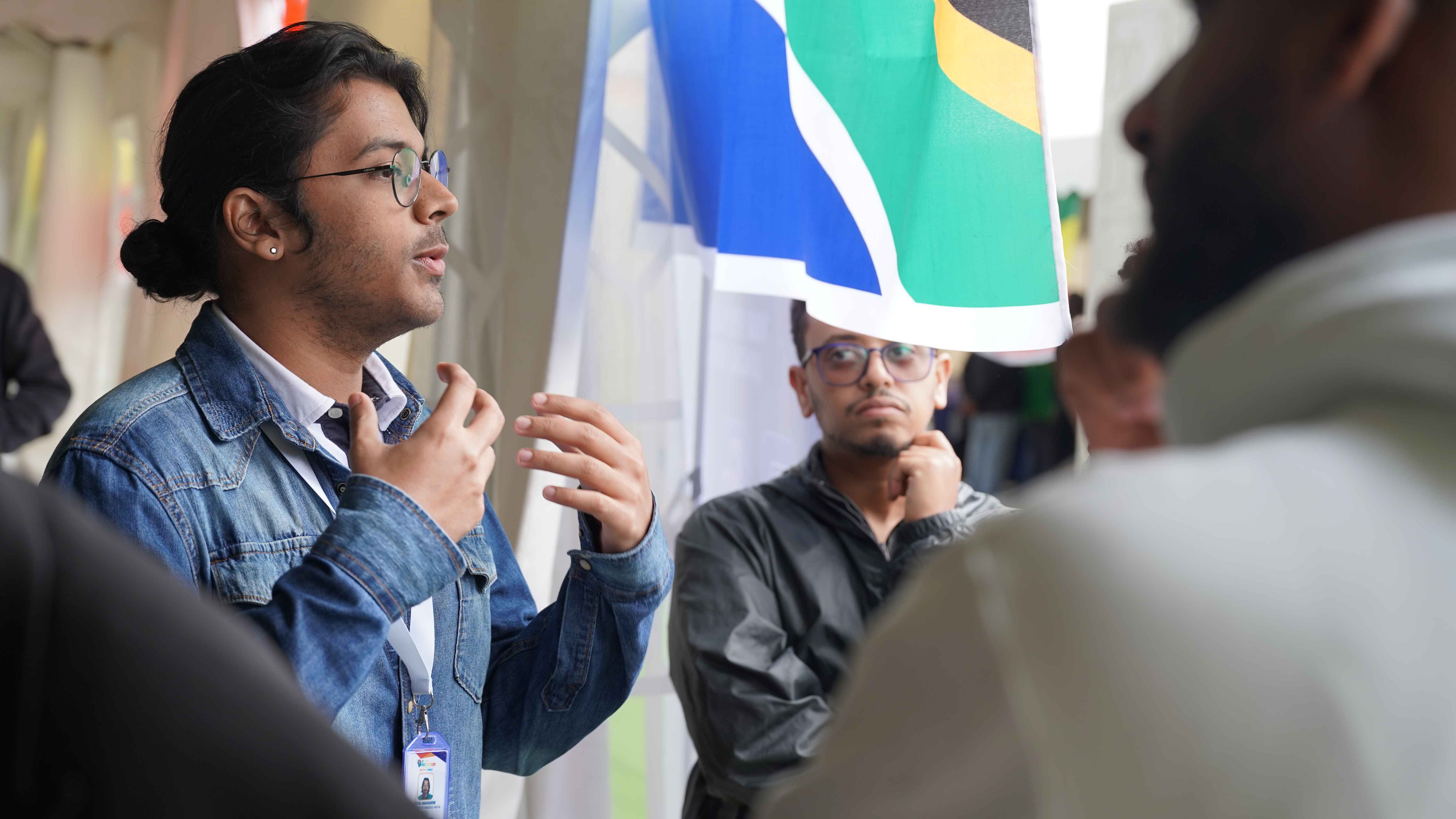 Speaking at A2SV Grand Finals